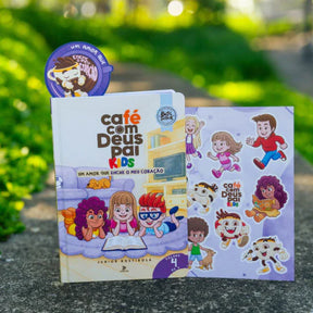 Volume 4 Café com Deus Pai Kids + Copo