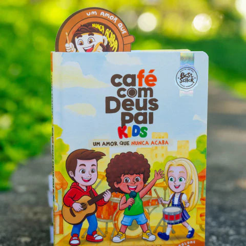 Volume 1 Café com Deus Pai Kids + Copo