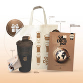 LOTE 1 | Café com Deus Pai 2025 + Ecobag+ copo + Post-it