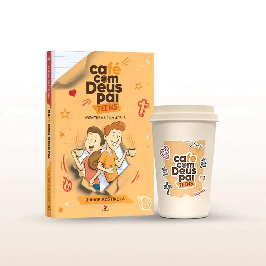 Café com Deus Pai Teens + Copo Teens